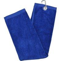 Longridge Luxury 3 Fold Golf Bag Towel in Blue