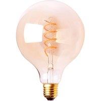 Harper Living 4 Watts G125 E27 LED Bulb Vintage Globe Warm White Dimmable in Amber
