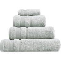 Allure Bath Fashions Luxury Zero Twist Egyptian Cotton Towels in Light Grey