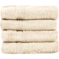 Allure Bath Fashions Luxury Zero Twist Egyptian Cotton Face Cloths - Pack of 4 in Stone
