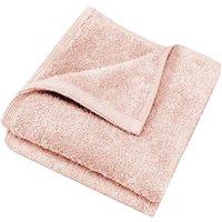 Allure Bath Fashions Marlborough Bamboo Face Cloths - Pack of 2 Super Soft, Absorbent & Hypo-Allergenic Flannel Towels in Pale Pink