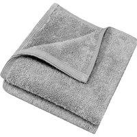 Allure Bath Fashions Marlborough Bamboo Face Cloths - Pack of 2 Super Soft, Absorbent & Hypo-Allergenic Flannel Towels in Silver