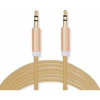 FX 'Aux-in-Cable' 3.5mm Braided Gold