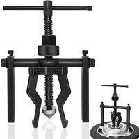 Autojack 3 Jaw Inner Pilot Bearing Puller Reversible Bearings Gear Extractor in Black | Size: 1000mm x 400mm