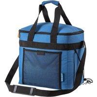 Cabin Max 28L Picnic Cooler Bag with netted pocket & bottle holder straps in Navy | Size: Medium