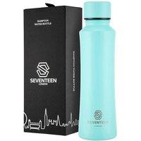 Seventeen London 'Hampton' Stainless Steel Reusable 400ml Water Bottle in Teal