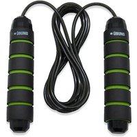 Calitek UBUNG Skipping Rope Fitness Jump Rope with Tangle Free Adjustable Length with Foam Handles Green