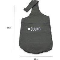 Calitek UBUNG Yoga Kit Bag with Large & Small Pockets Long Strap Fits Most Size Mats Grey