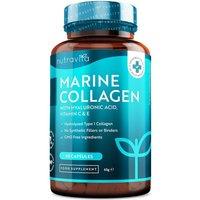 Nutravita Hydrolysed Marine Collagen with Hyaluronic Acid in White