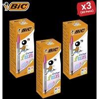 Bic CRISTAL FUN BALLPEN 1.6MM ASSORTED - 3 Packs