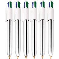 Bic 4 Colour Shine - 6 Packs
