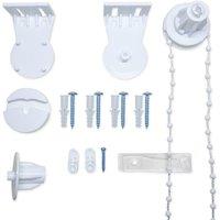 Furnished Roller Blind Repair Kit - All Plastic 25mm Old Version in White
