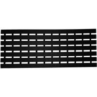 Nicoman PVC Duckboard Anti Slip Shower Mat Bath Mat 61cm x 25cm in Black | Size: 61 cm x 25 cm