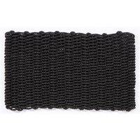 Esselle Didsbury Braided Polypropylene Small Mat in Charcoal | Size: 45 cm x 75 cm