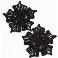 Esselle Severn Jute Star Placemat 2 Pack in Black