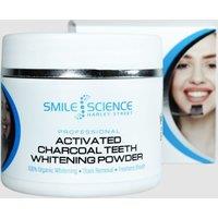 Smile Science Harley Street Activated Charcoal Teeth Whitening Power in White