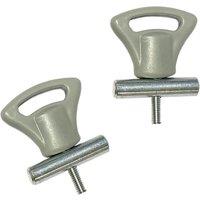 Olpro Awning Rail Stoppers twin pack 6mm