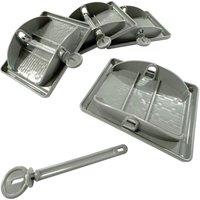Olpro Caravan Jack Pads with Pins Pack of 4