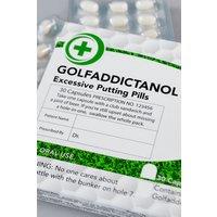 Diabolical Gifts Golfaddictanol - Joke Prescription Mint Sweets