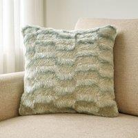 Voltico Arctic 18Inch Cushion (Charcoal/Silver) in Silver | Size: 45 cm x 45 cm