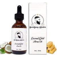 BeardGang Members Coconut Gold Hemp Beard Oil in Clear | Size: 60ml