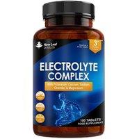 New leaf health New Leaf Electrolytes Complex 180 High Strength Electrolyte Tablets + Essential Minerals in Blue