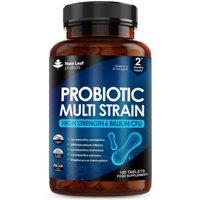 New leaf health Bio Cultures Multi Strain High Strength 120 Tablets - Digestive & Gut Health in Dark Navy