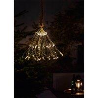 Luxform Hemp Rope Branch Led Battery Light in Brown