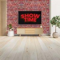 Novecrafto 3D Wall Panels in Brick Effect 96x48cm (6 Sheets) in Light Red | Size: 96x48 cm