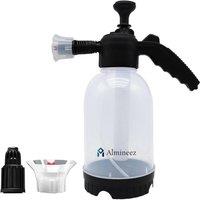 Almineez 2L Snow Foam Pump up Sprayer Snow Foam Cannon Gun in Black