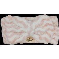 Rawr Beauty Bow Makeup Headband - Pink Zig Zag in Baby Pink