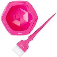 Rawr Beauty Colouring Cowl & Brush Set - Pink