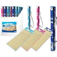 Surf State Beach Mat With Zipped Flower Pattern Carry Case (Styles Vary)