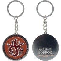 Arkham Horror Spread Doom Key Ring in Dark Red