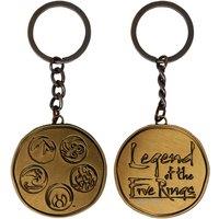Legend of the Five Rings Limited Edition Metal Keyring in Metallics