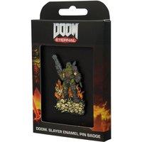 DOOM Limited Edition Pin Badge in Dark Green