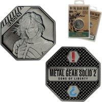 Metal Gear Solid 2 Raiden Limited Edition Collectible Coin - Officially Licensed in Metallic Silver