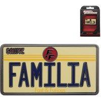 Fast & Furious Familia License Plate Limited Edition Pin Badge