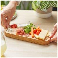 MijMoj Design Dip & Serving Board Solid Oak in Light Oak