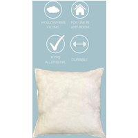 HomeSpace Direct Hollowfibre Cushion Inner - 56x56cm in White | Size: 45 cm x 45 cm