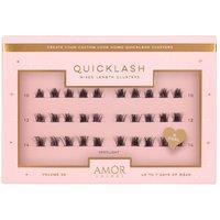 House of Amor Mixed Length Clusters Spotlight in Black
