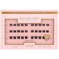 House of Amor Mixed Length Clusters Crowd Pleaser in Black