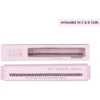 House of Amor Spoil Me Length Natural C Curl Medium in Black