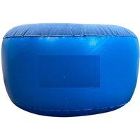 MANTRARAJ Inflatable Foot Rest Foot Stool for Indoor Outdoor Use Travel Multi Functional Portable Footstool in Blue