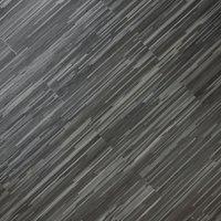 Novecrafto Self Adhesive Floor Planks 7 Pcs Cover 0.97m Peel & Stick Floor Tiles - Wood Effect Vinyl Flooring in Dark Grey