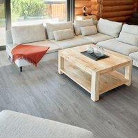 Novecrafto Self Adhesive Floor Planks Pack of 7 Peel & Stick Vinyl Flooring (91.4x15.2cm) in Grey | Size: 91.4x15.2 cm