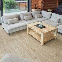 Novecrafto Self Adhesive Floor Planks Pack of 7 Peel & Stick Vinyl Flooring (91.4x15.2cm) in Light Oak | Size: 91.4x15.2 cm