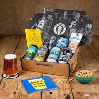 QWERTY Beer Box Premium Pale Ale & IPA Beer Gift Set in Brown | Size: 1 Pack