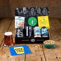 QWERTY Beer Box Premium Pale Ale & IPA Beer Gift in Beige | Size: 1 Pack