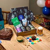 QWERTY Beer Box Happy Birthday Craft Lager Beer Gift Hamper | Size: 1 Pack